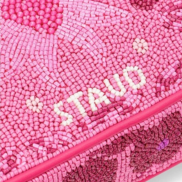 STAUD TOMMY BEADED BAG BLOSSOM GARDEN PARTY - Picture 4 of 14
